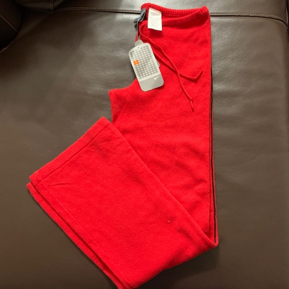 Nike Pants - Cashmere Red Nike Sweatpants Rare